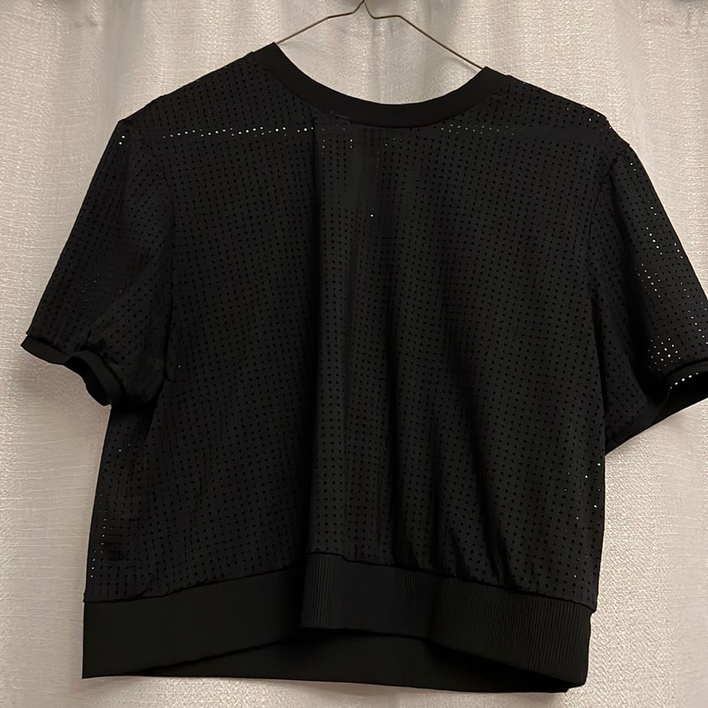 JoyLab womens mesh workout top